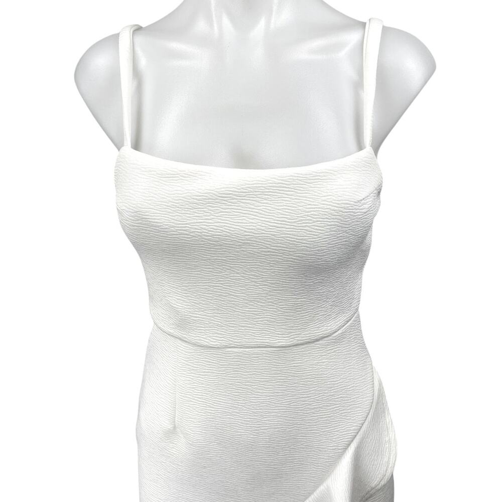 Hello Molly White Ruffle Mini Dress - Picture 3 of 5